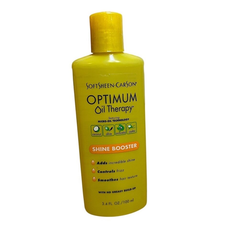 (1) Optimum Oil Therapy Shine Booster SoftSheen Carson 3.4 oz, NEW